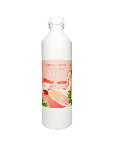 蜜桃果汁飲料濃漿